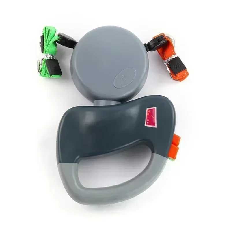 3M Double Head Dog Leash Pet Double Head Leash Automatic Retractable Leash One Tow Two Double Head Leash Dog SuppliesXJ250218