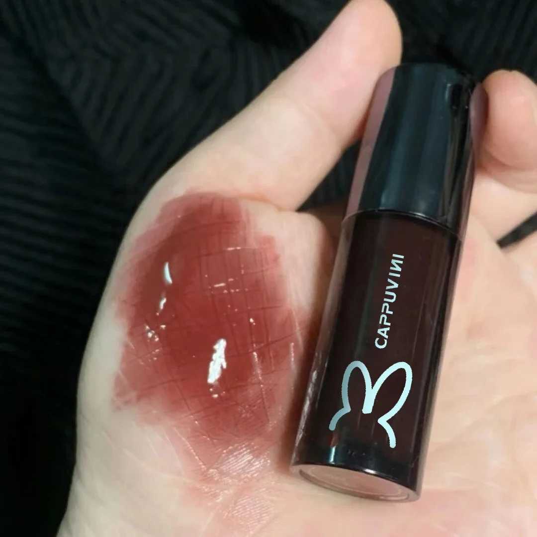 Fine Glitter Glass Lip Gloss Mirror Diamond Shimmer Liquid Lipstick Waterproof Jelly Transparent Lip Glaze Tint Make UpW250219