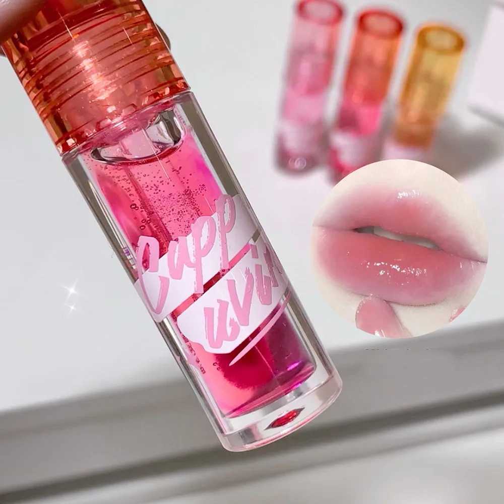 Cappuvini Hydrating Temperature Color Changing Lip Oil Reduces Lip Lines Moisturizing Daily Care Lip Glaze Lip BalmW250219