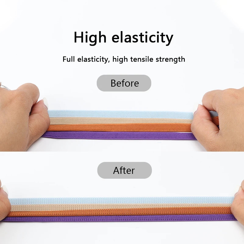 Elastic Laces Sneaker Colorful Press Lock Shoelaces without ties 8MM Widened Flats No Tie Shoe laces Kids Adult Shoelace Shoes 250219