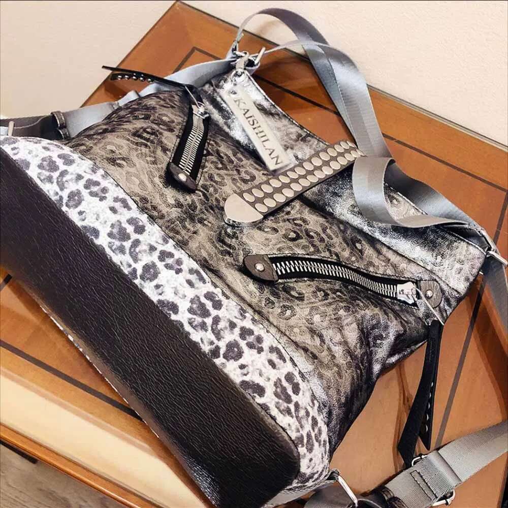 2022 New Genuine Leather Handbag Lady Shoulder Crossbody Female Vintage Women Messenger Bag Brand Large Capacity Tote