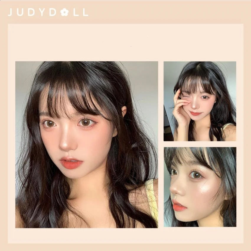 Judydoll Bronzer And Contour Blush Palette Nose Shadow Blusher Face Vitality Nude Makeup Natural Color Rendering Long-Lasting 250214