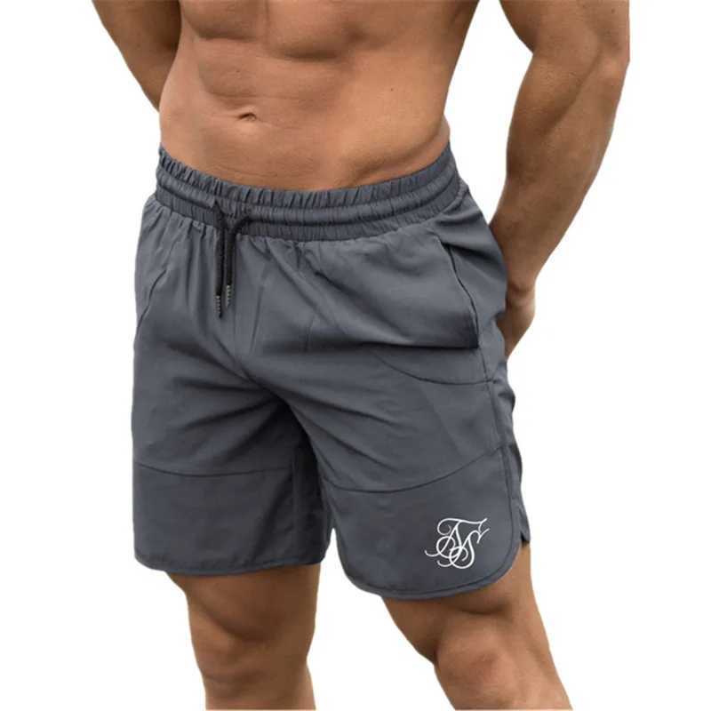2024 Summer New Mens Trendy Brand Cotton Sports Shorts Sik Silk Printed Gym Fitness Leisure Slow Running Training Sports Shorts W250219