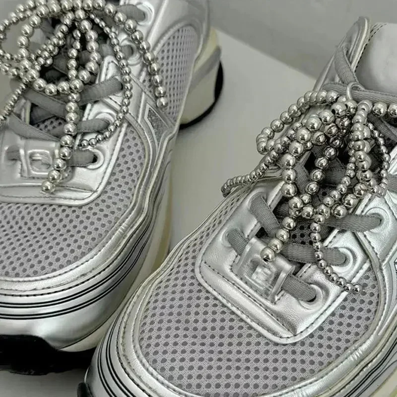 2Pcs Handmade Shoes Clip Double Layered Pearl Bead Bowknot Charm Shoe Buckle Decoration Bag Pendant Bow Key Chain Accessories 250219