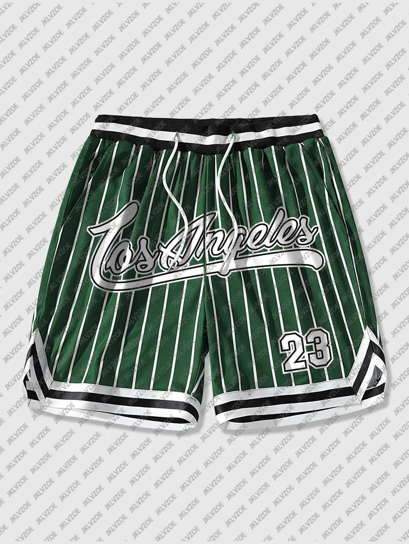 Men's Shorts Los Angeles #23 basketball shorts mens loose beach shorts summer womens quick dry shorts 3D casual over sport shorts z250219