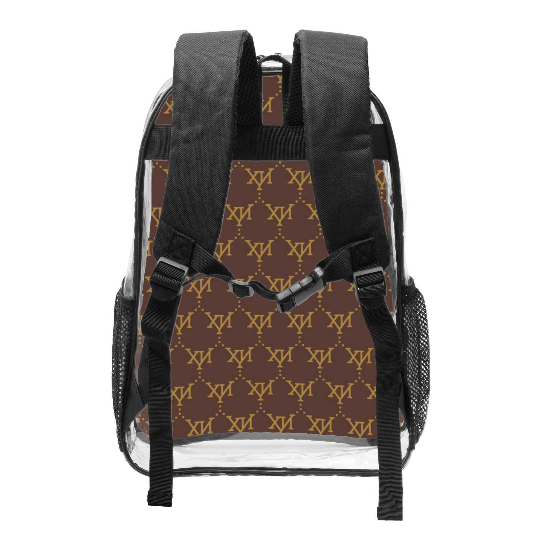 NXY Backpack Large Capacity Transparent Backpack Casual Zipper Waterproof Clear Backpack School Bag Visible PVC Backpack Travel Bag For Women