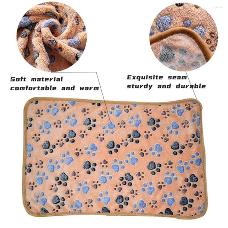 Update Soft Fluffy Quality Pet Blanket Cute Cartoon Mat Warm And Comfortable For Cats Dogs