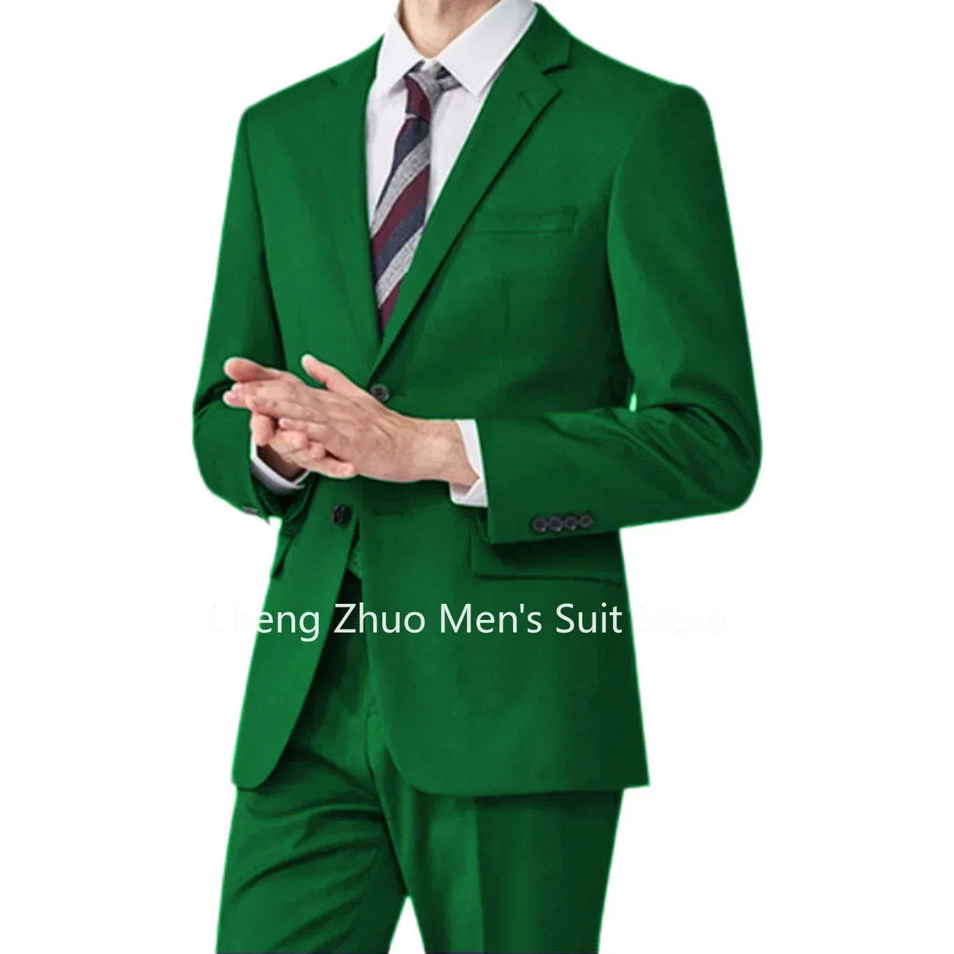 Formal Suit for Men Elegant Mens Suit 2 Pieces Blazer and Pant Set Notched Lapel Tuxedo Suits for Men Business Wedding Dresses 250213