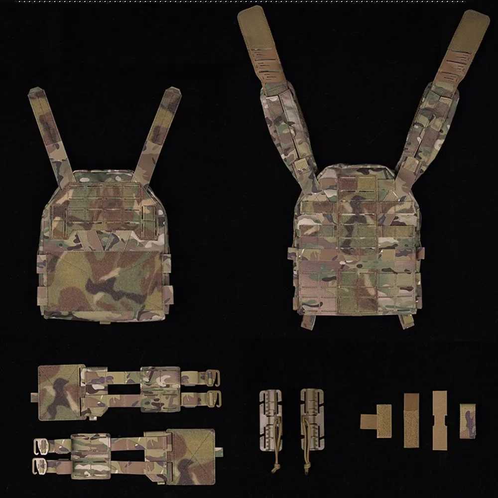 KZ Tactical Vest Plate Carrier Hunting Vest Comfort Lightweight Utility MOLLE Quick Release Agilit Army Airsoft Militar GearXJ250219