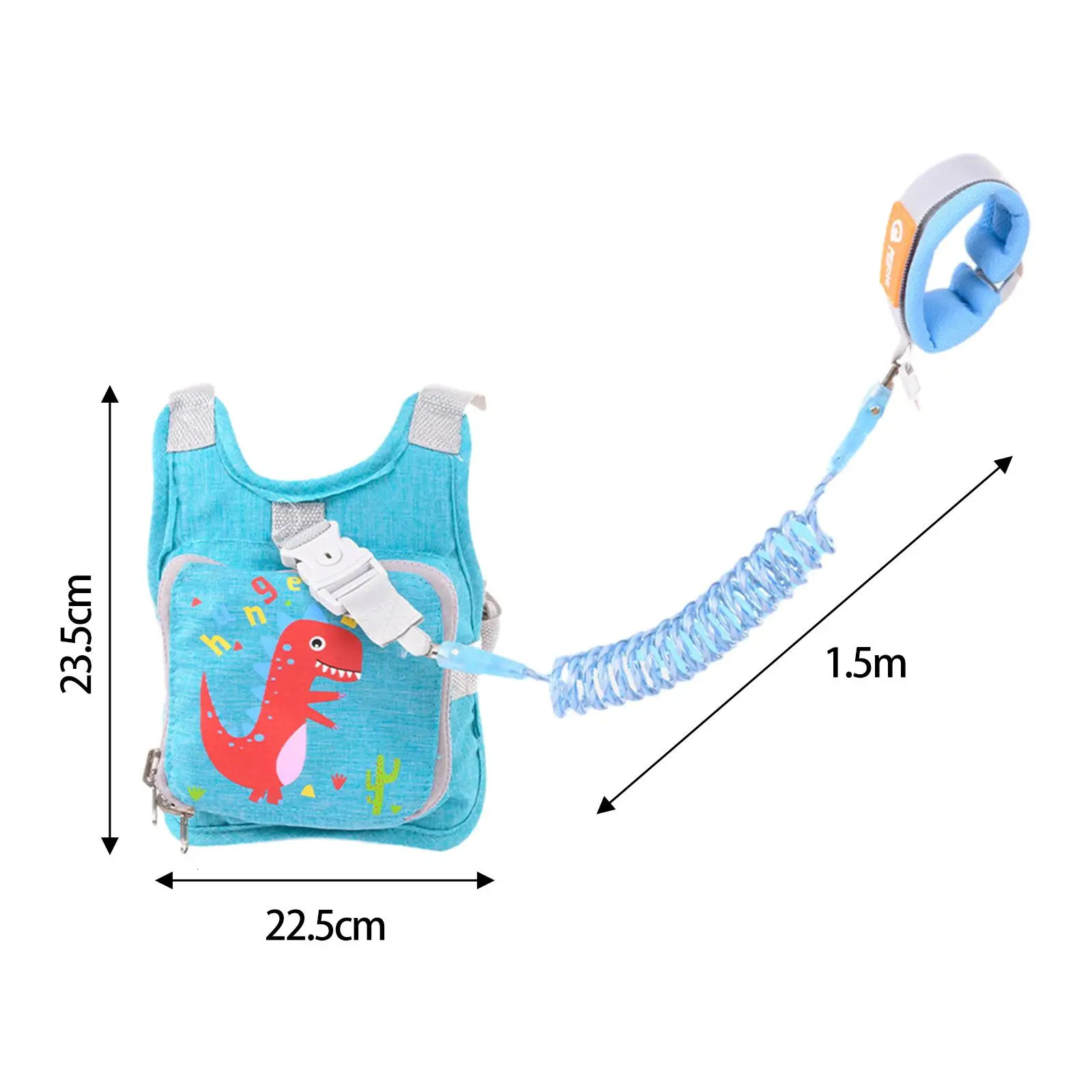 Anti Lost Wristband Comfortable Child Walking Strap Children Wrist Traction Rope for Walking Outdoor Shopping Travel Kids 250219