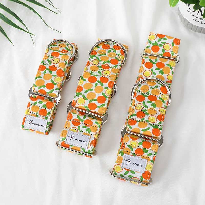 Itan Greyhound Whippet Martingale Width Adjustable Dog Collar Pattern Cotton Collar W250219