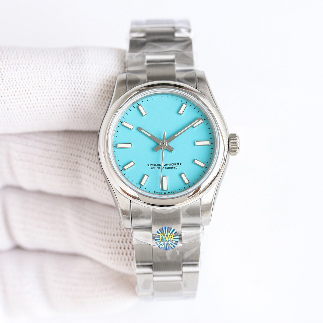 Oy ster M277200-0007 AAAAA 5A Quality Superclone TW Factory 31mm Women Watches Automatic Mechanical 2671 movement Sapphire Crystal WIth Box Watch