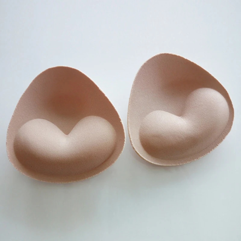 Bikini chest pad bikini set push up swimsuit womens silicone thick breathable sponge bra 250219