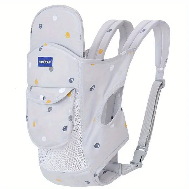 Kangaroo Shoulder Strap for Infants born Wrap Sling Ergonomic Cute Bite Towel Kid Breathable Front Facing Baby 250219