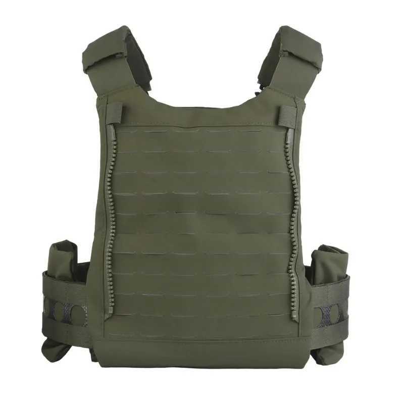 Outdoor multifunctional plate carrier Iron style Quick release Vest Triple 556 magazine bag MOLLE hunting air soft gearXJ250219