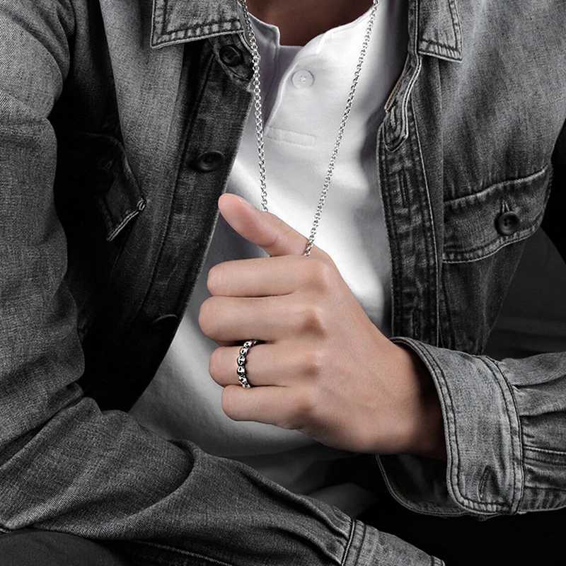 Huitan Punk Skull Ring for Men/Women Anti Metal Color Hip Hop Girls Boys Cool Finger Accessories Personality Gift Hot JewelryXJ250219