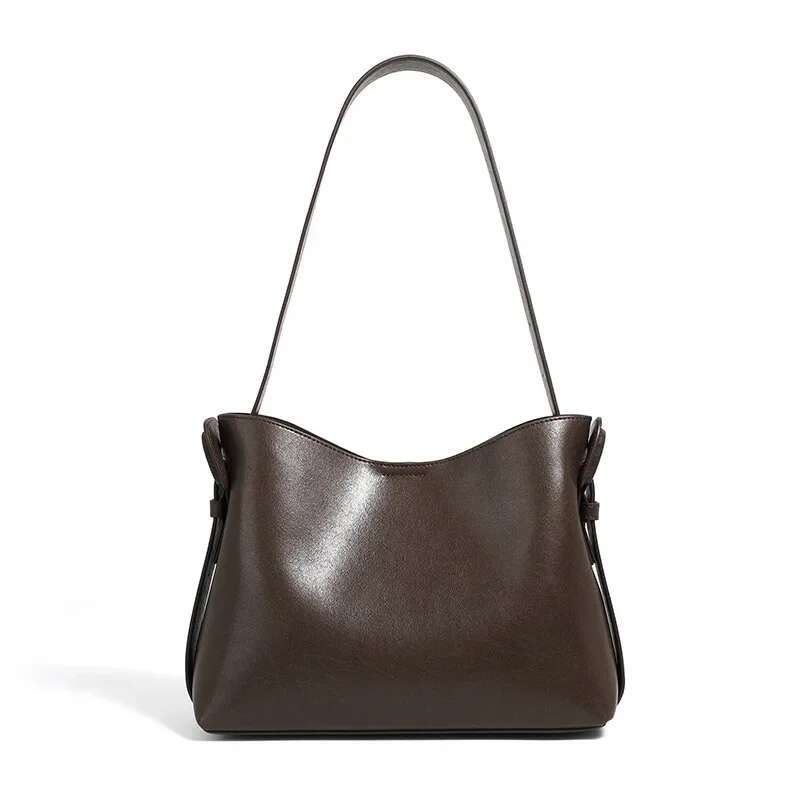 Jonlily Women Genuine Leather Shoulder Female Handbag Totes Crossbody High Capacity Commuter Bag Daybag Purse -Kg1811