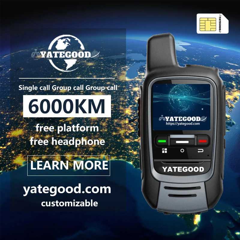 YATEGOOD G300 Walkie Talkie No distance limit Intercom Long standby Portable than 5000KM 4G 5GXJ250219