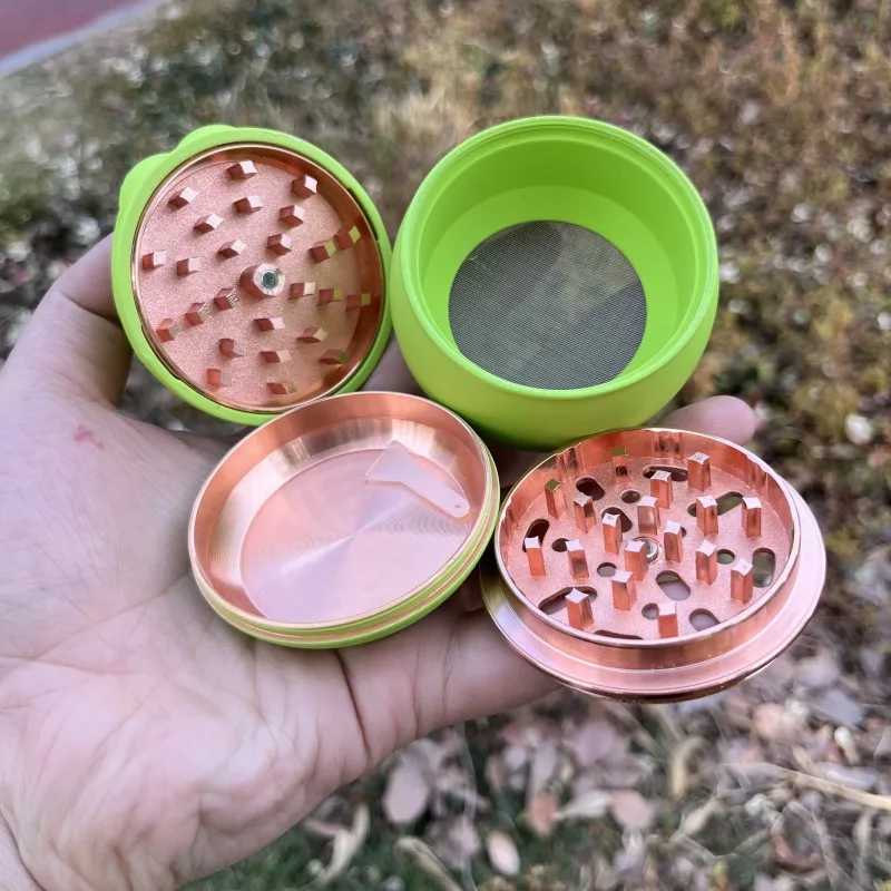 High Quality Cute Cat Shape Metal Grinder Zinc Alloy Cigarette Grinder Spice Grinder Tool T250218