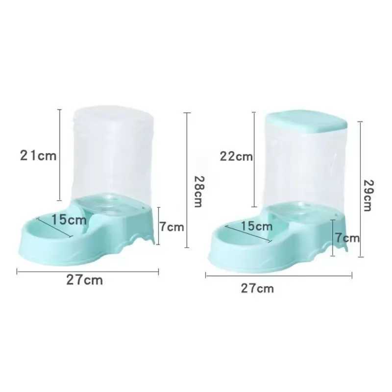 Dog Feeders 3.8L PP material Water Fountain Drink Bowl Automatic Pet Feeder Large Cat Dog Food Dispenser H250218