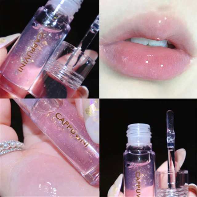 Water Shiny Lip Gloss Set l Clear Mirror Lip Glaze Moisturizing Liquid Lipstick Waterproof Sexy Red Lip Oil Tint Makeup ToolW250219