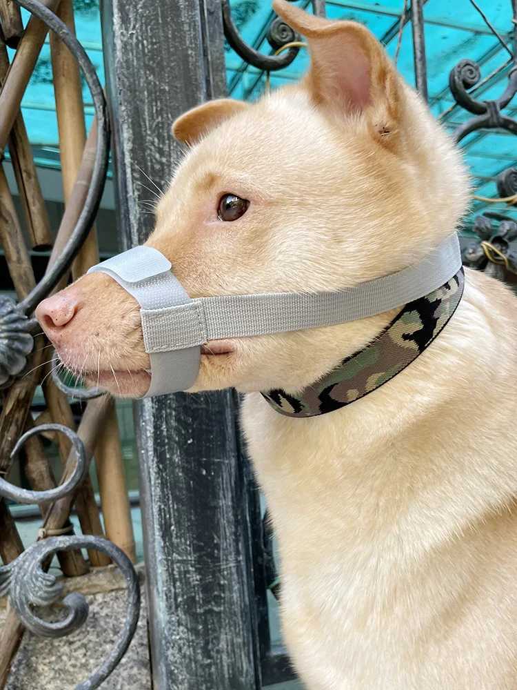 Dog Muzzle Anti-Chew Anti-Detachment Pet Masks for Small Medium Large Short-Muzzled Pets Anti-Detach Pet MaskXJ250218