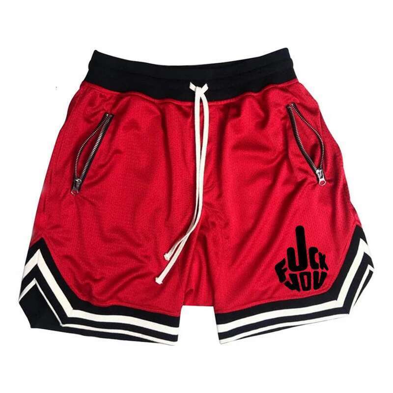 Summer Basketball Male Casual Sports Shorts Mesh Fiess Short Trousers Breathable Five Points Pant Y2k Running Clothing