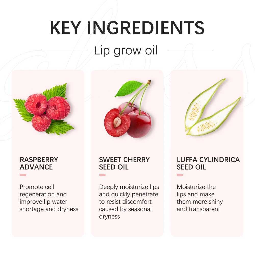 8.3ml Moisturizing and Volumizing Lip Gloss Oil Hydrating Lip Glow Oil Lip Care Beauty Product Tinted Lip Oil #020 MahoganyW250219