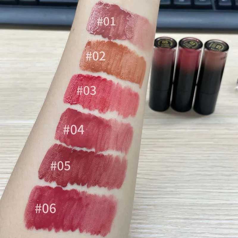 Low saturation mirror gloss lip gloss mirror Russet liquid lipstick moisturizing lip color natural nude lip makeupW250219