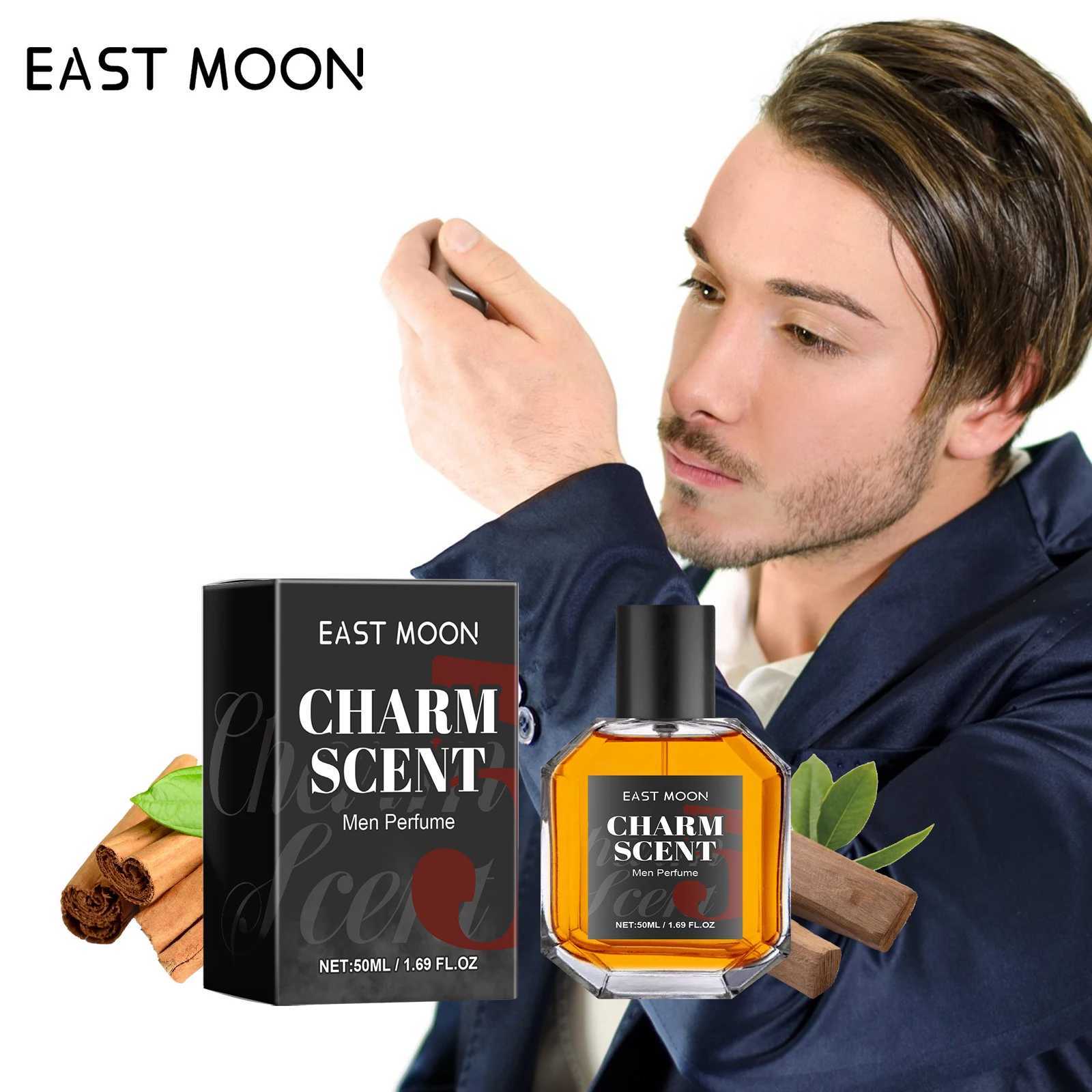 East Moon Mens perfume Long lasting Fragrance Wood Fragrance Fresh and Natural Release Mens Charm Perfume 50ML M250219