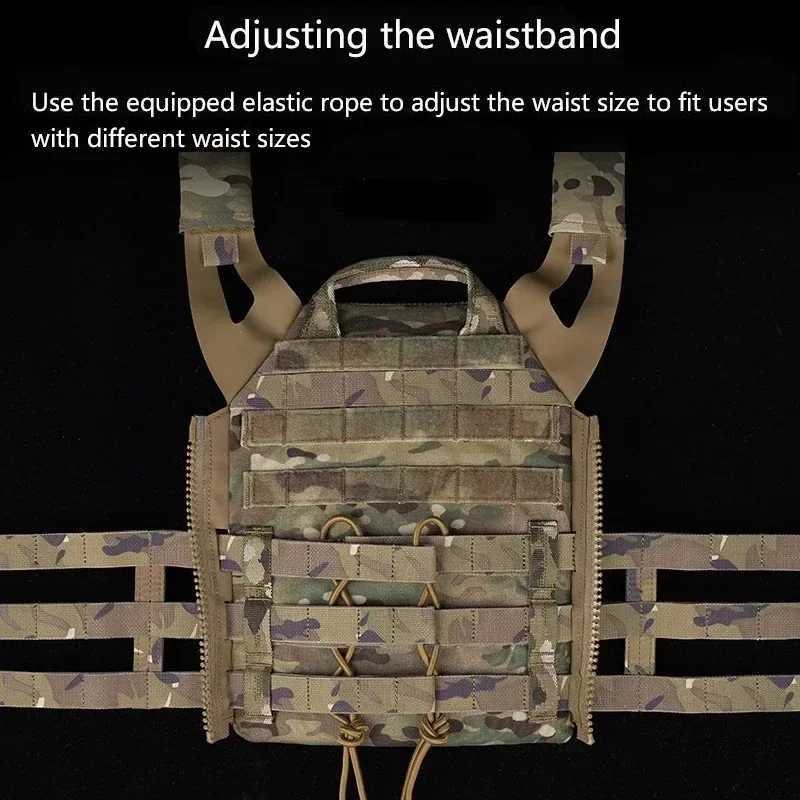 New JPC Tactical Vest 2.0 MOLLE Jumper Plate Carrier Quick Release Hunting Airsoft Vest Combat Training Protective ArmorXJ250219