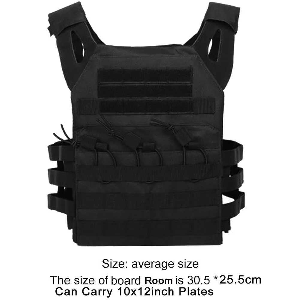 Military Tactical Vest Waterproof Outdoor Body Armor Lightweight JPC Molle Plate Carrier Hunting Vest CS Game Jungle EquipmentXJ250219