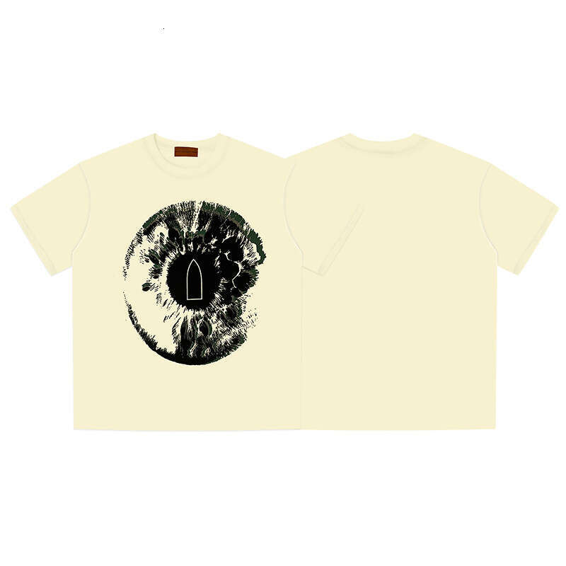 Trendy Who Decisions War Wash Water Printed Loose Men's Short sleeved T-shirt American Top Half Sleeve Summer