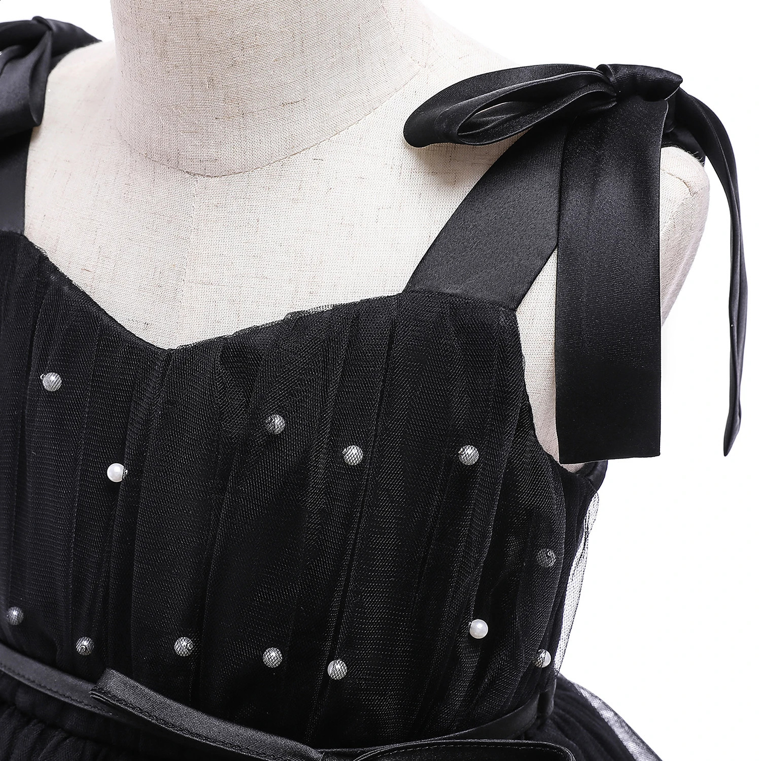 1-5y Baby Black Swan Prinsess Dress Girls Halloween Dresses Kids Christmas Party Costume Children Sleeveless Tulle Tutu Cloth 250218