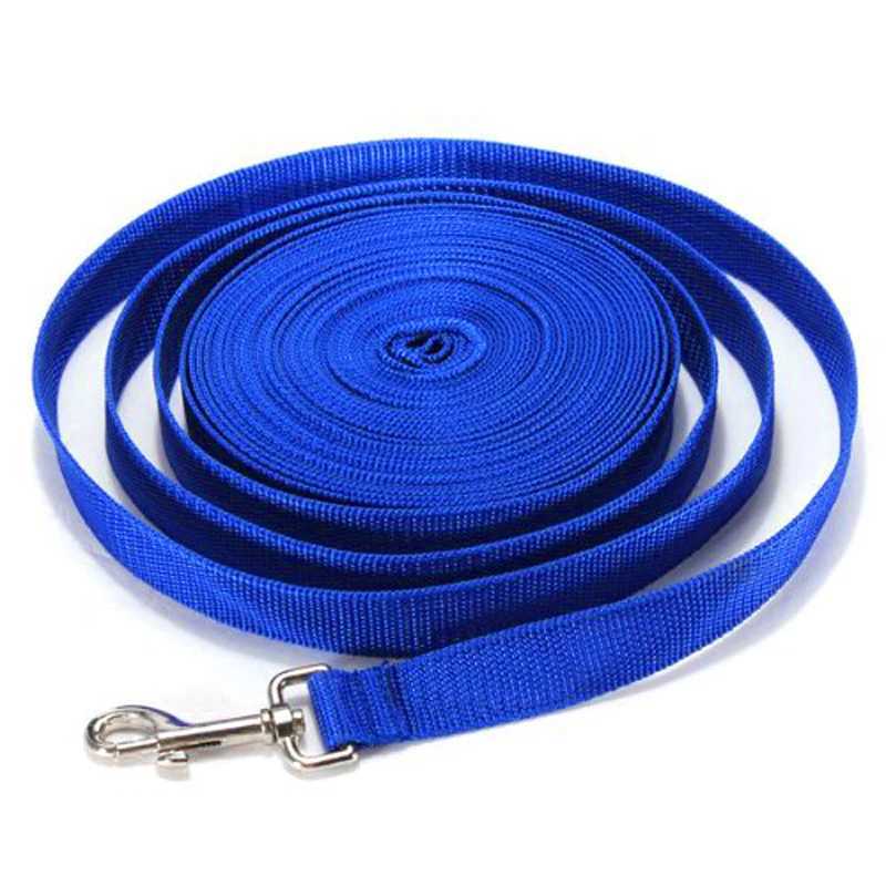 Nylon Dog Leash Large Puppy Dog Leash Recall Training Tracking Obedience Rope Long Line Leash For German Shepherd 5m 10m 20mXJ250218