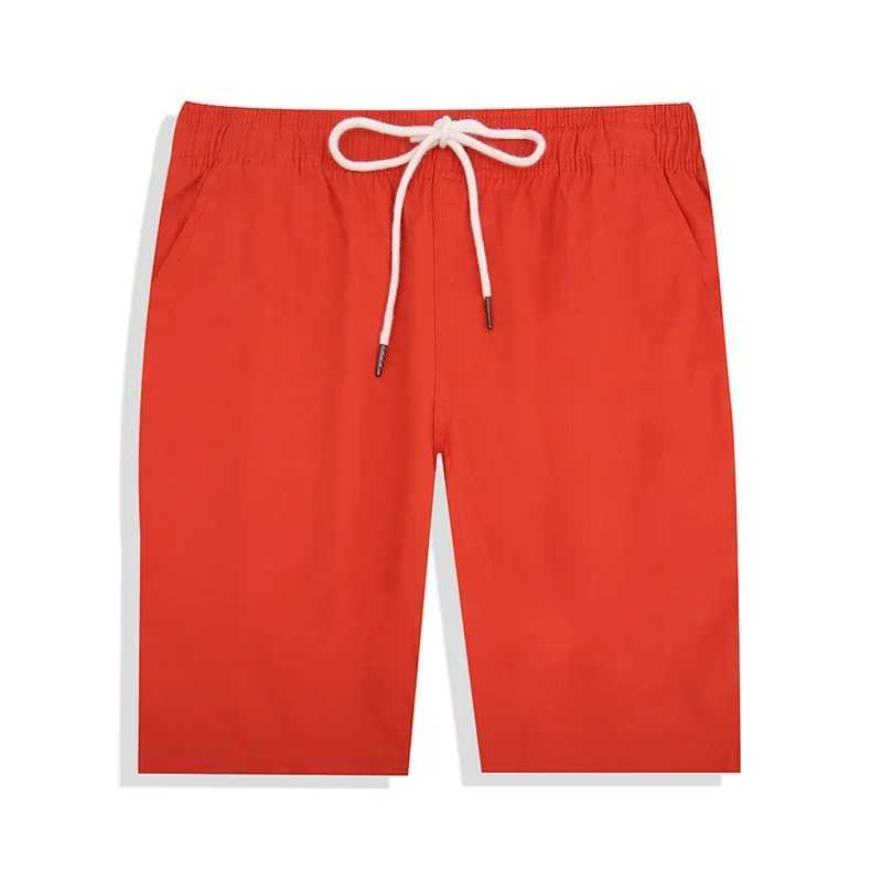 Men's Shorts Summerwear Beach Shorts Plus Size Cotton Casual Loose Elastic Waist Lace-up Shorts Men Cycling Running Sportswear Gym Wear Boys z250