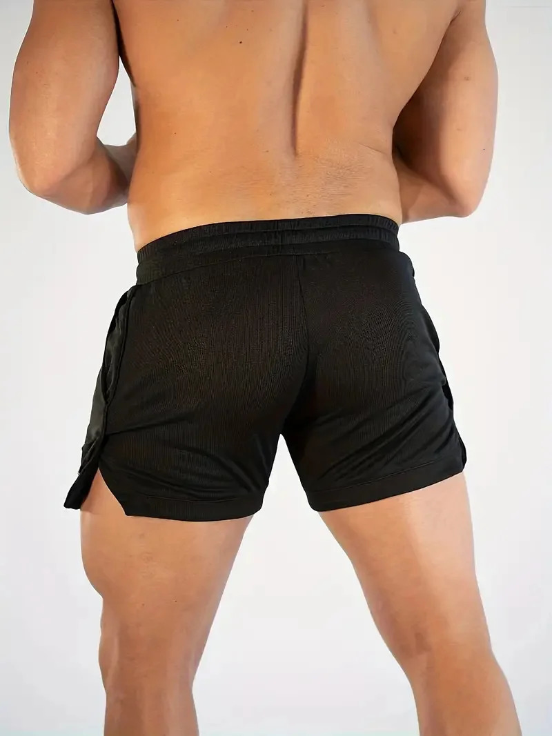 Mens Shorts Gym Summer Fitness Gyms Short Pants Run Sportswear Running Men Sports Jogging 250219