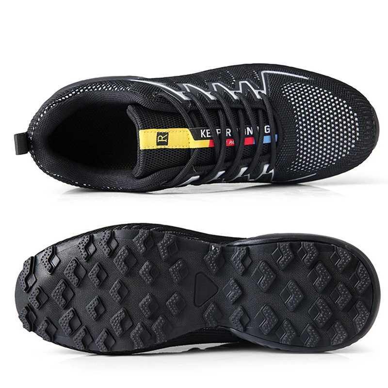 New Mesh Hiking Shoes Outdoor Men Shoes Light Wear Resistance Woodland Hunting Work Shoes Men Hiking Sports Shoes Size EUR 40-47C250218