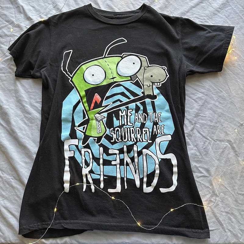 womens 90s T-shirts Fashion Goth Baby Tees Crop Tops 2000s Emo girls Y2k style clothes Harajuku print grunge Short TopsT250218