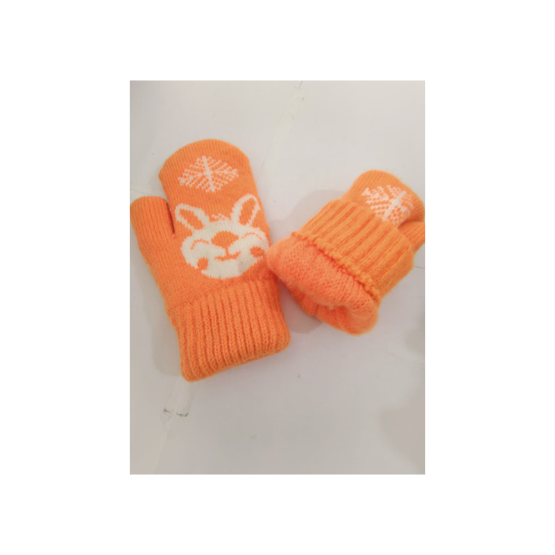 Winter Mittens Gloves for Women Warm Fleece Lining Knit Thick Gloves for Cold XYS002