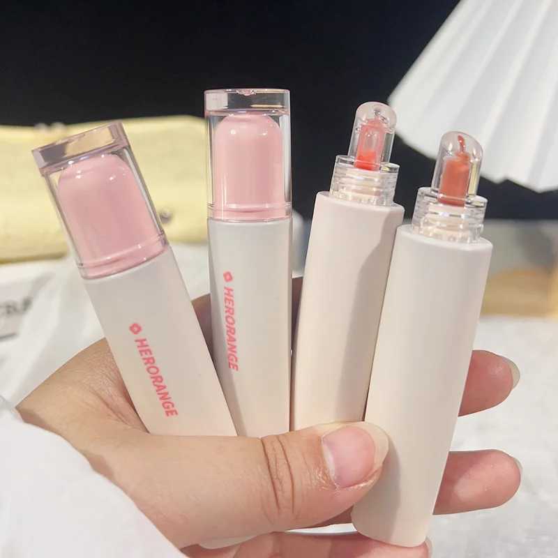 Jelly mirror transparent lip gloss waterproof moisture-proof non stick cup durable lipstick crystal frozen lipstick glacier makeupW250219