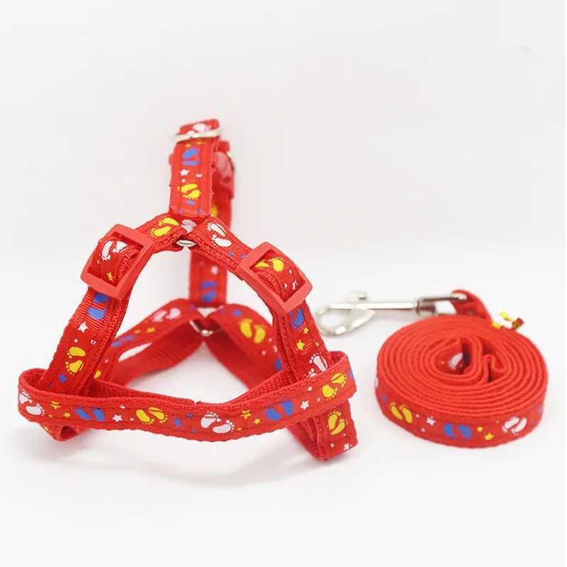2019 Pet Dog Harness Leashes Puppy Collar for Small Dog Harness Medium Dog Products Adjustable Pet Accessories Arnes Perro 35XJ250218