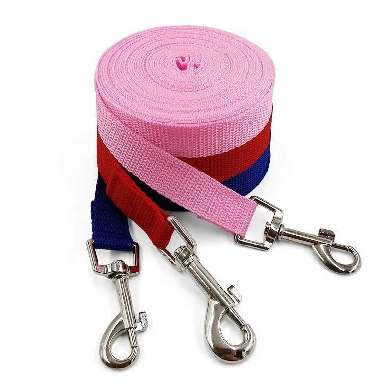 Nylon Dog Training Leashes Walking Pet Leash Long Lanyard Traction Rope for Small Large Dogs Lead ItemXJ250218