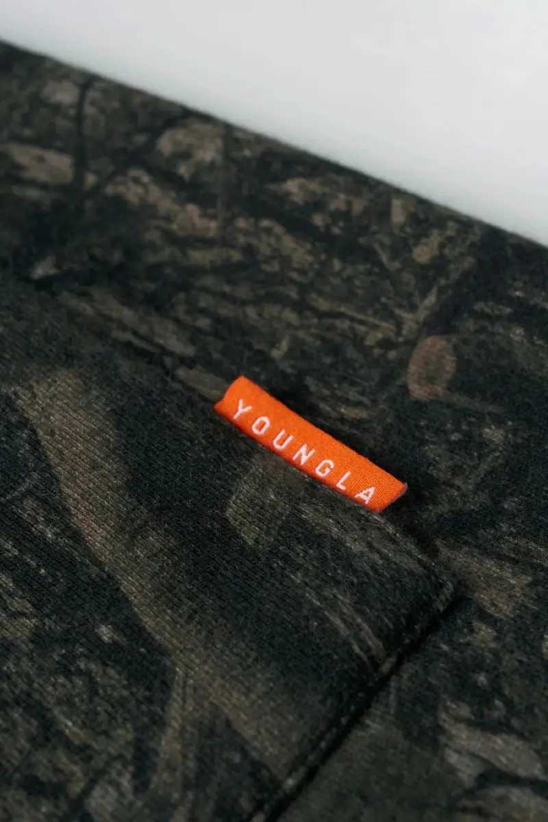 Men's Shorts American New Withered Leaf Style Shorts Mens Casual Camouflage Summer Retro Letters Stretch Loose Gym Sweatpants Beach Pants z250219