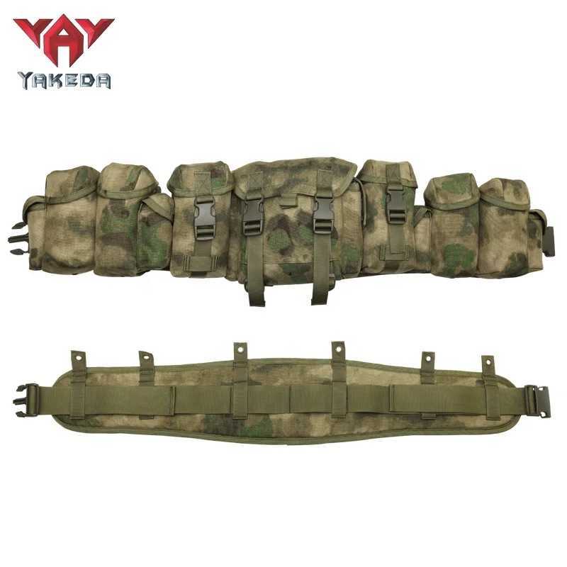 YAKEDA 1000D nylon Green Camouflage Harness Vest Tactical Chest RigXJ250219