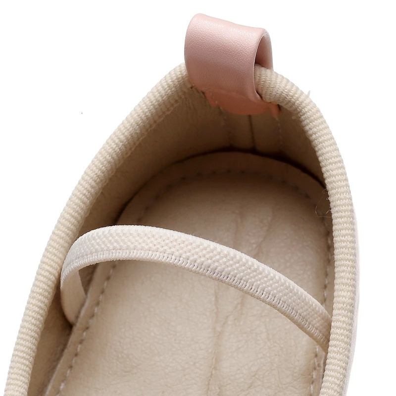 born Baby Shoes Baby Girl Shoes Cute Bow Leather Rubber Sole Anti-slip Toddler First Walkers Infant Girl Shoes Moccasins 250219