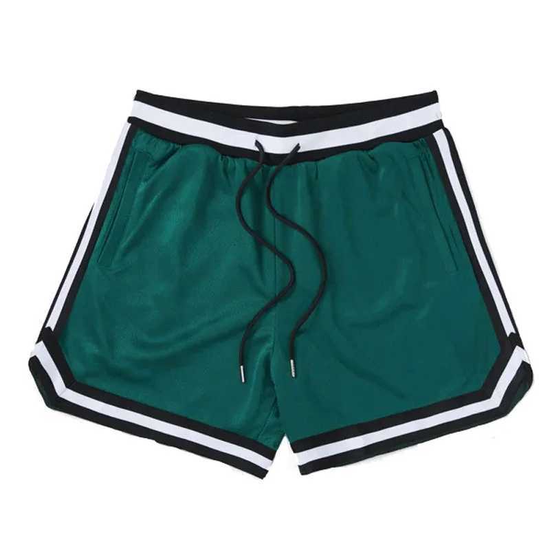 Mens double-decker Sports Shorts Mesh Quick Dry Loose Training Shorts men new Summer Fitness Joggers Casual Breathable Shorts W250219