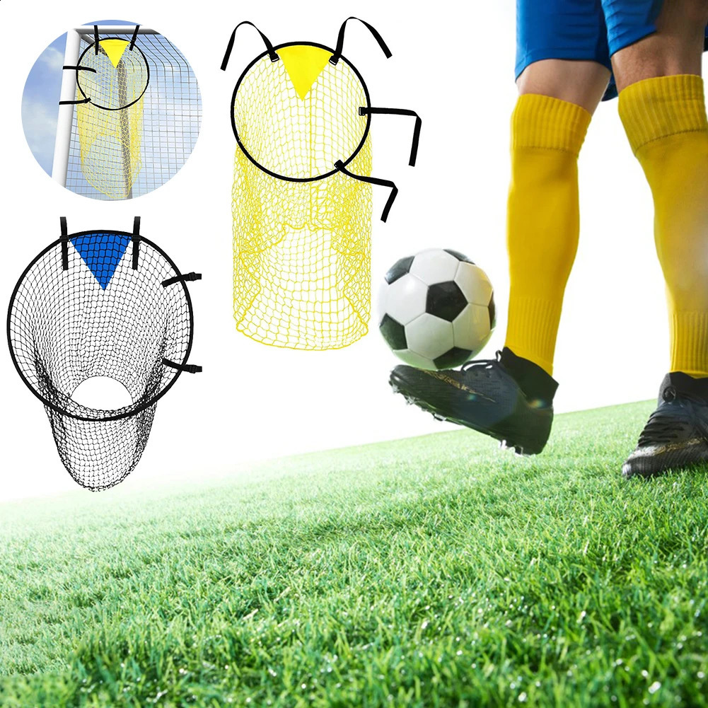 Foldable Soccer Training Shooting Net Pocket Equipment Football Game Training Target Net Goal Practice Shooting Soccer Tops 250218