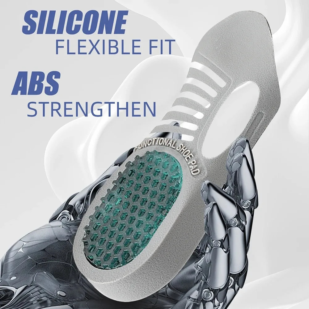 1 Pair Plantar Fasciitis Ortic Shoe Inserts Arch Support Gel Comfort Insoles Athletic Running For Women And Men 250219