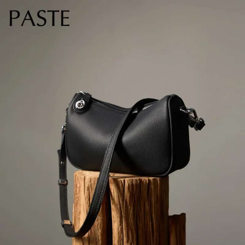 NEW 2025 Spring Flap Crossbody Small Genuine Cow Leather Women Shoulder Bag Daily-Use Cowskin Phone Purse